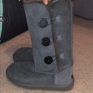 Size 7 Tall Grey Uggs